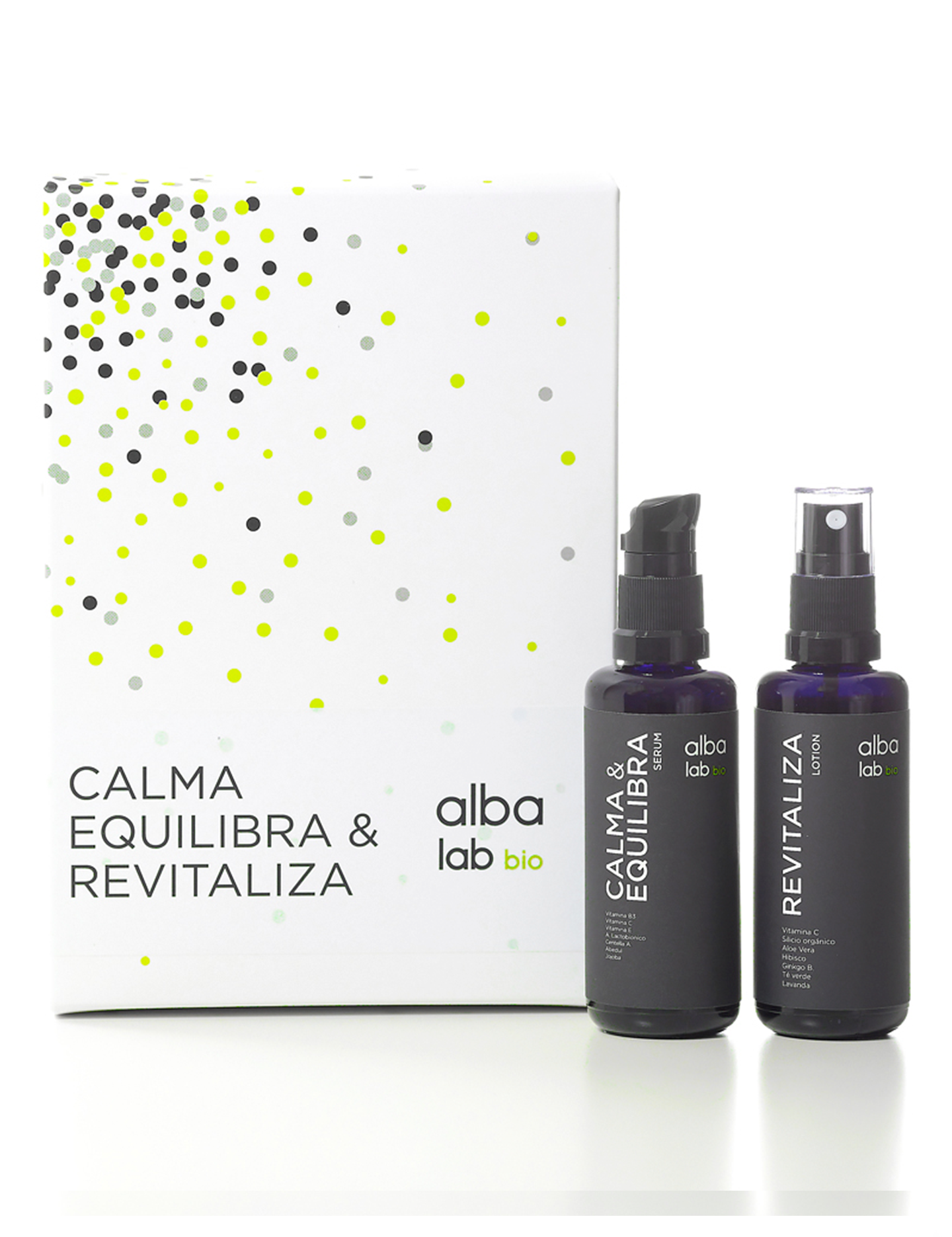SERUM CALMANTE REGULADOR+ LOCIÓN ILUMINADORA