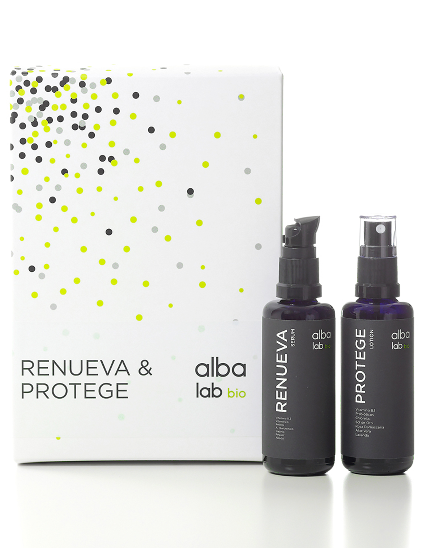 SERUM NOCHE ANTIMANCHAS + LOCIÓN CALMANTE E HIDRATANTE