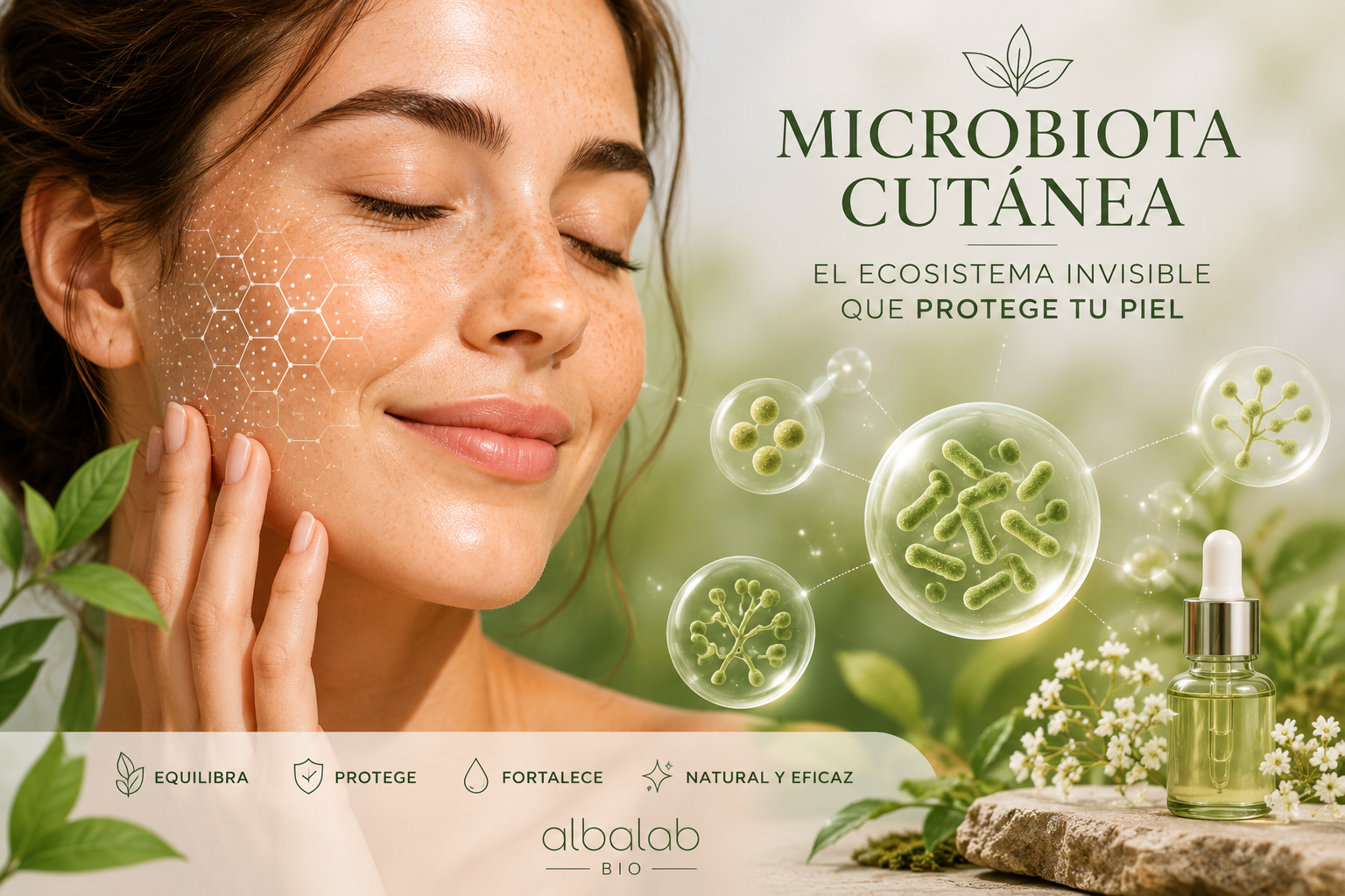Microbiota cutánea: el ecosistema invisible que determina la salud de la piel