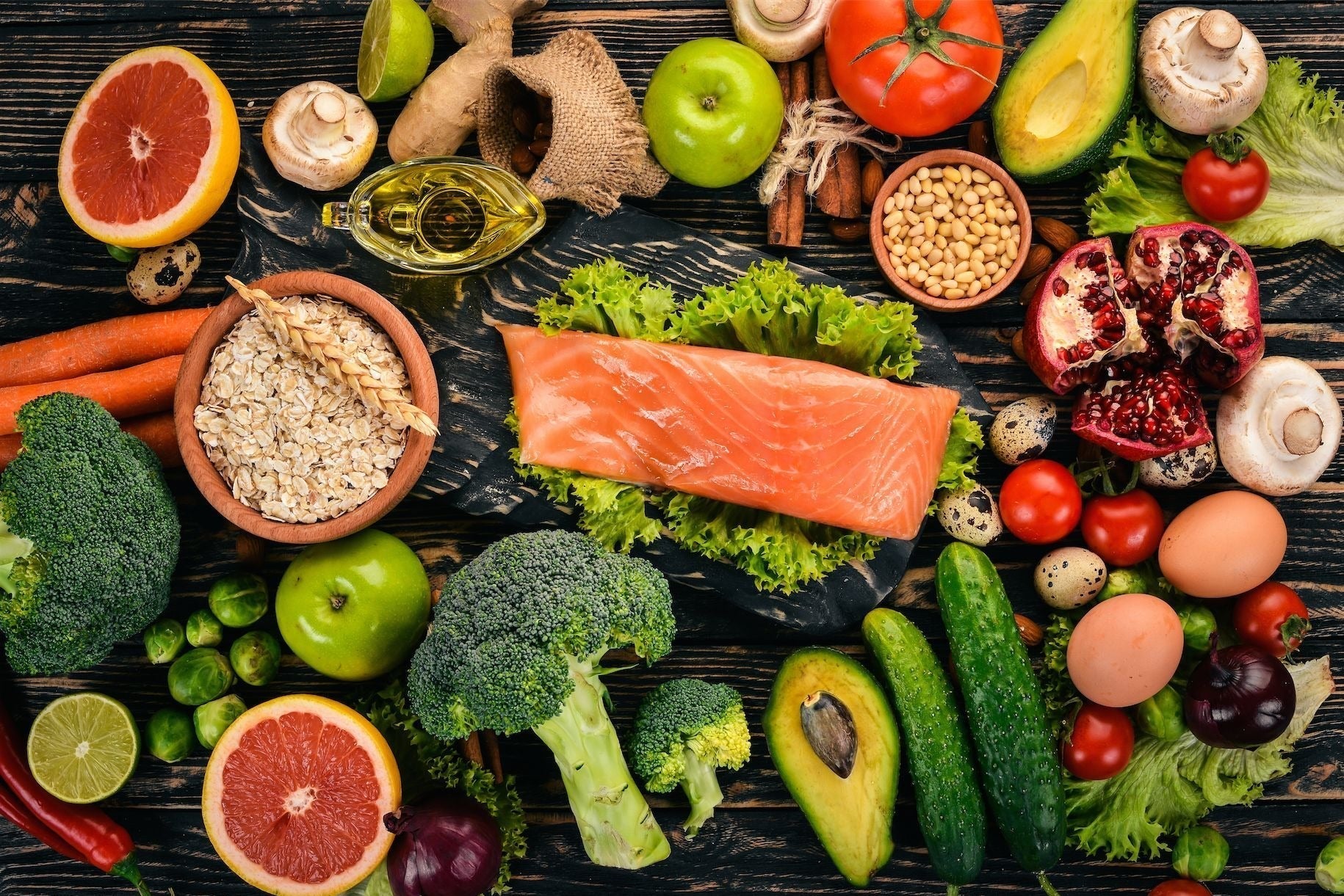 Alimentación y su importancia en el cuidado de la piel.