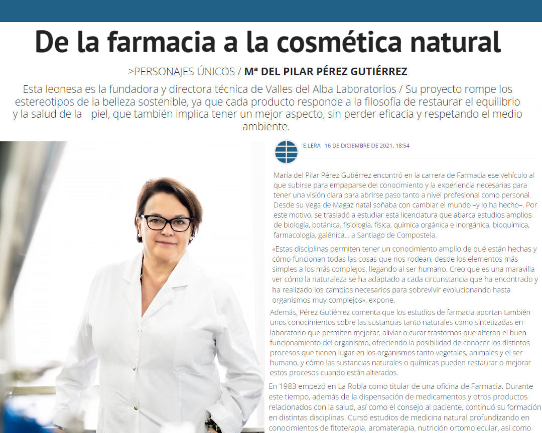El mundo innovadores: De la farmacia a la cosmética natural