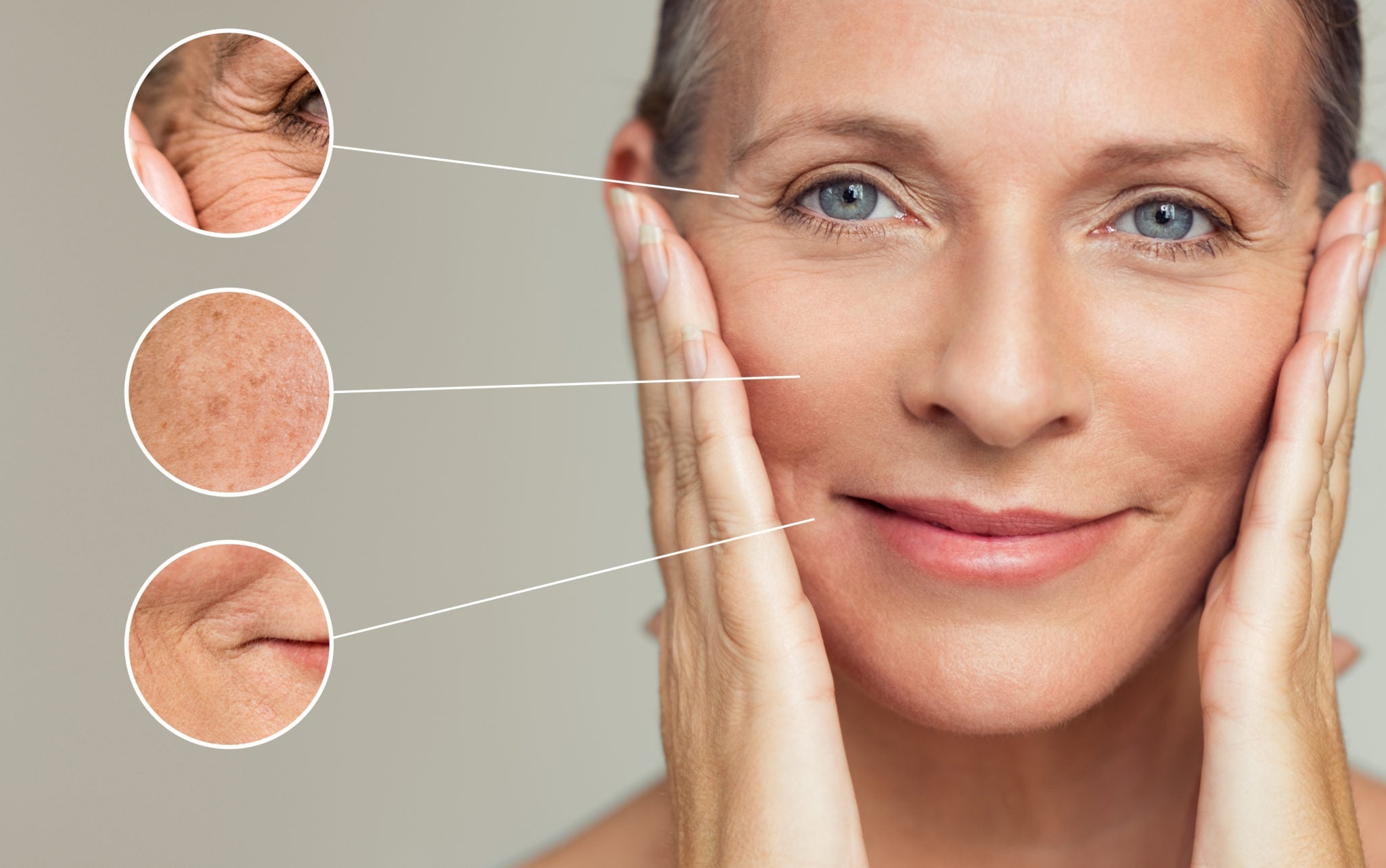 Productos cosméticos con propiedades antiarrugas