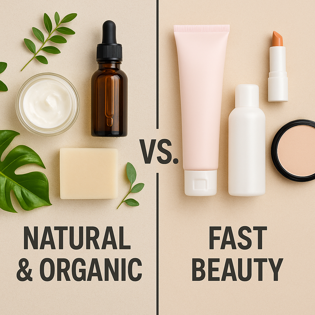 Fast Beauty vs. Cosmética Natural