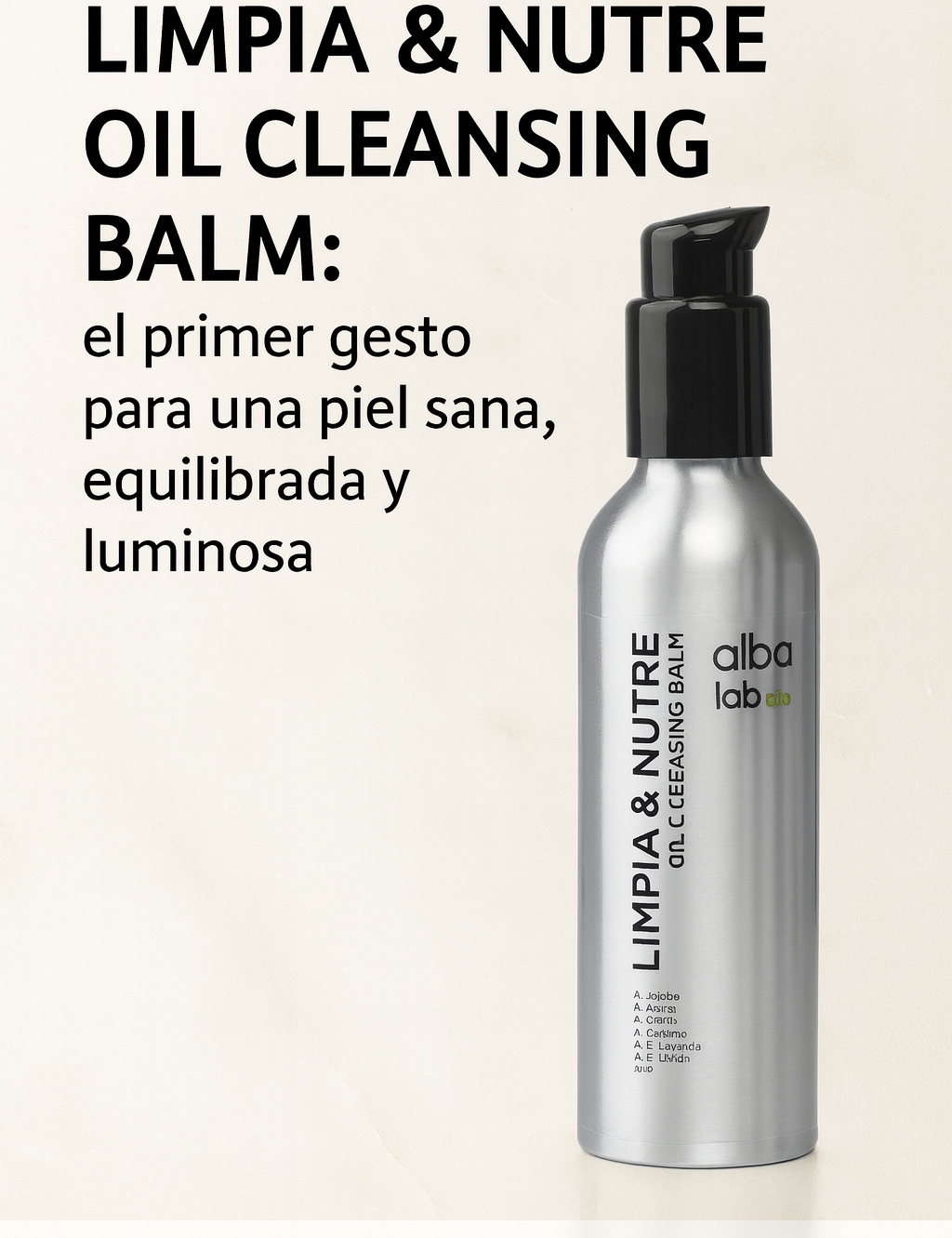 LIMPIA & NUTRE OIL CLEASING BALM