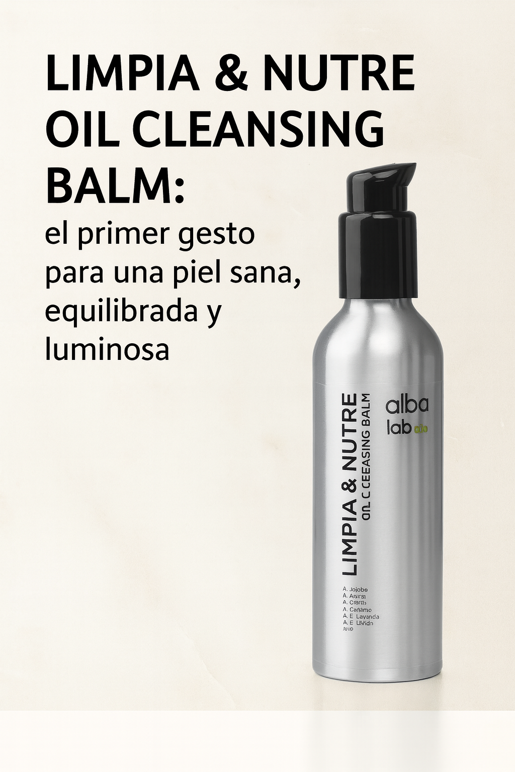 LIMPIA & NUTRE OIL CLEASING BALM