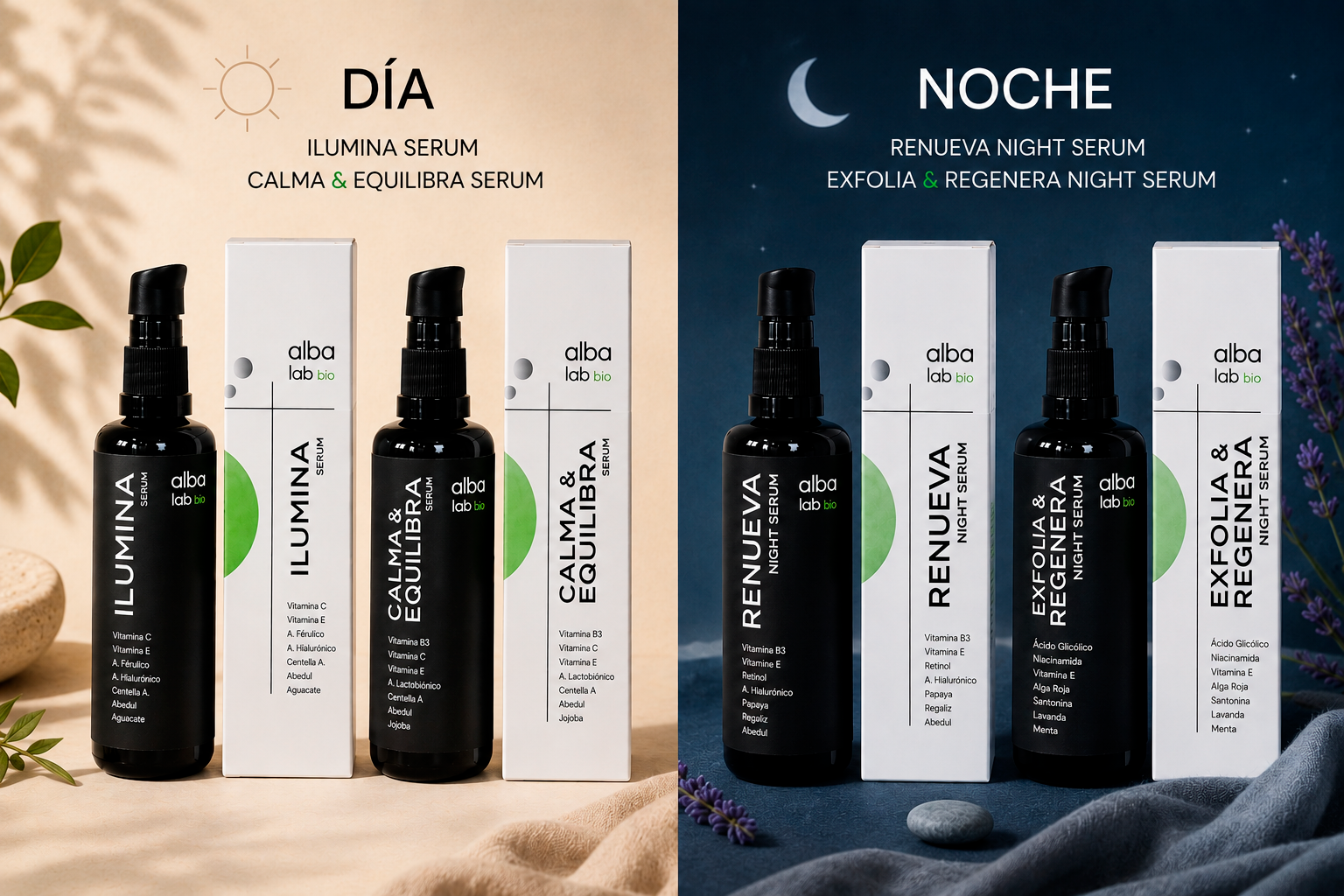 Rutina facial de día vs de noche: por qué la piel necesita cuidados diferentes según el momento del día